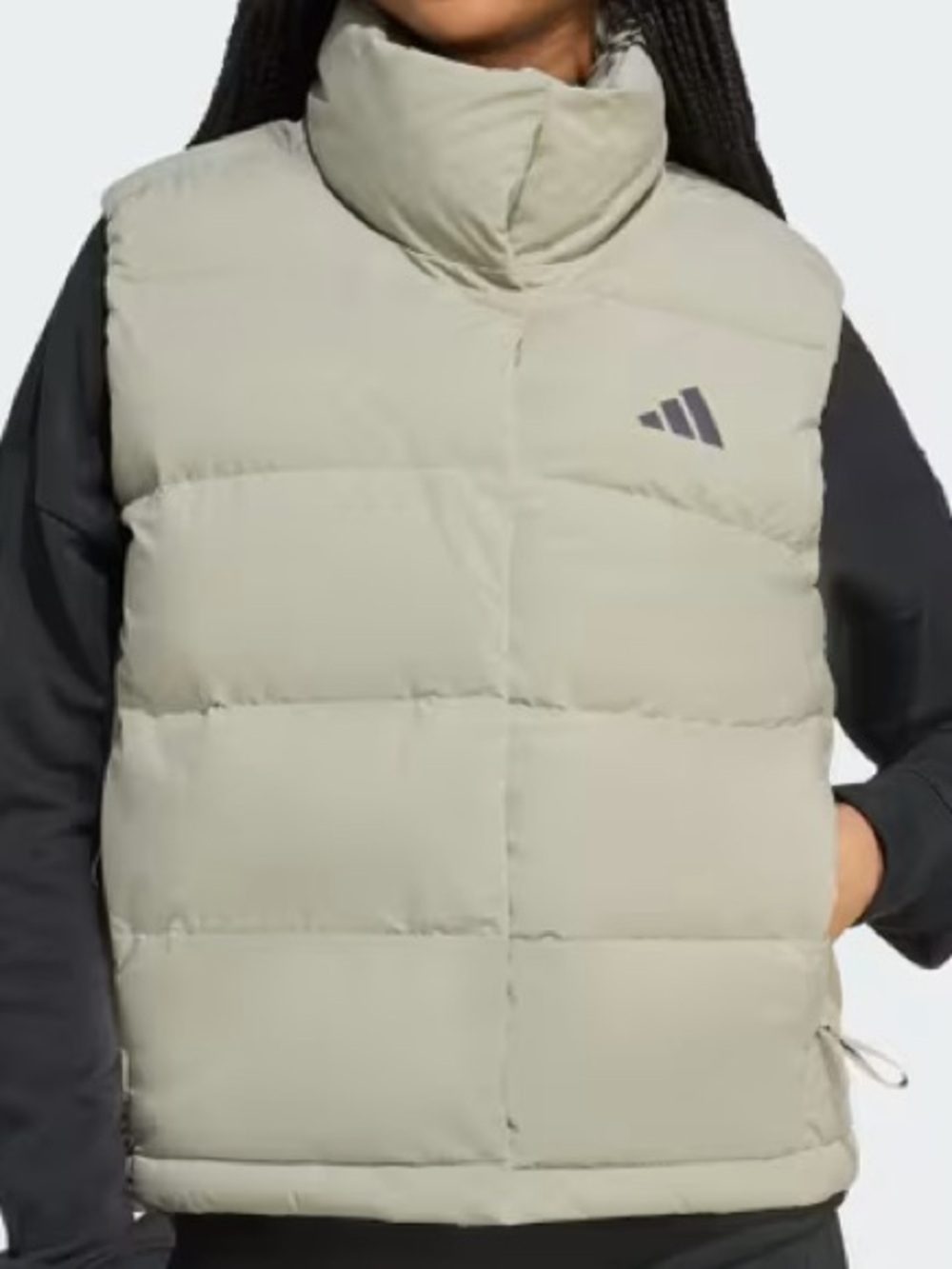 Adidas Helionic Climawear Relaxed Down Vest - Picture 1 of 3